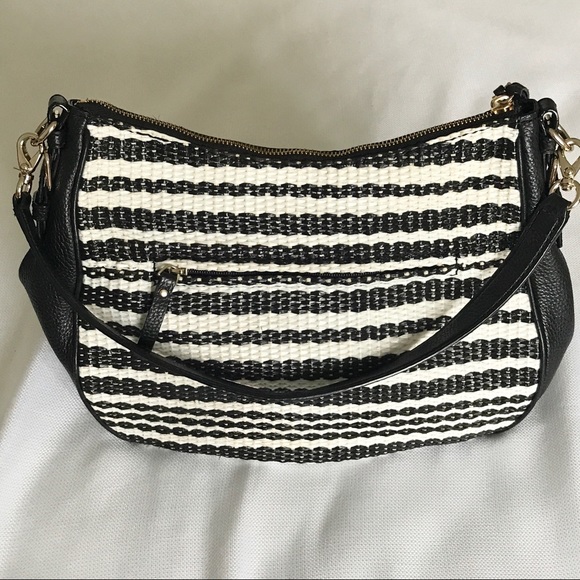kate spade Cobble Hill Mylie bag in black & white - Picture 5 of 8